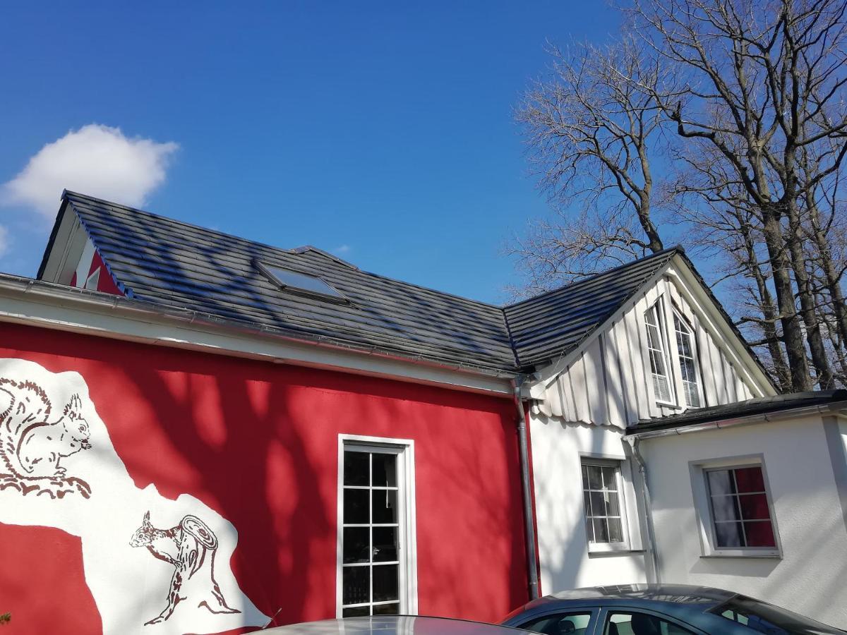 Kleines Studio im Eichenwäldchen, 1 Zimmer Küche Bad Friedrichsgrun Exterior foto
