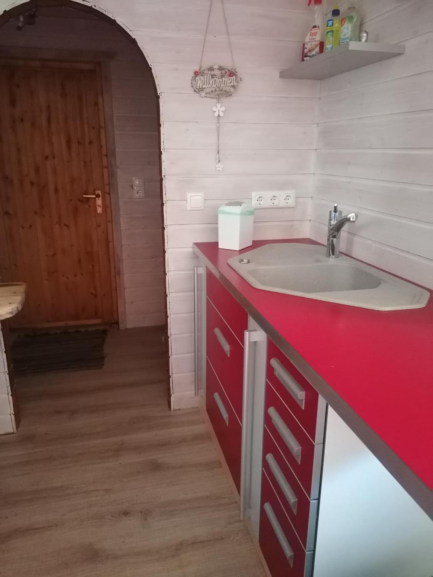 Kleines Studio im Eichenwäldchen, 1 Zimmer Küche Bad Friedrichsgrun Exterior foto